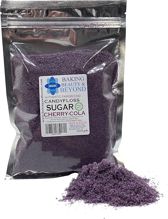 Baking, Beauty & Beyond Premium Floss Sugar for Cotton Candy Cotton Candy Flossing Sugar with