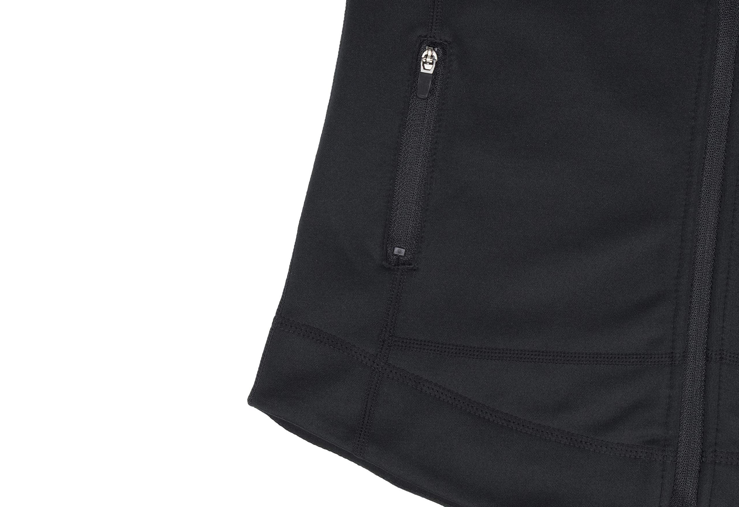 Veste thermique, multi sport, running, yoga, équitation, spécialement conçu pour les sports d'hiver. Taille enfants à adultes..(MEDIUM NOIR)