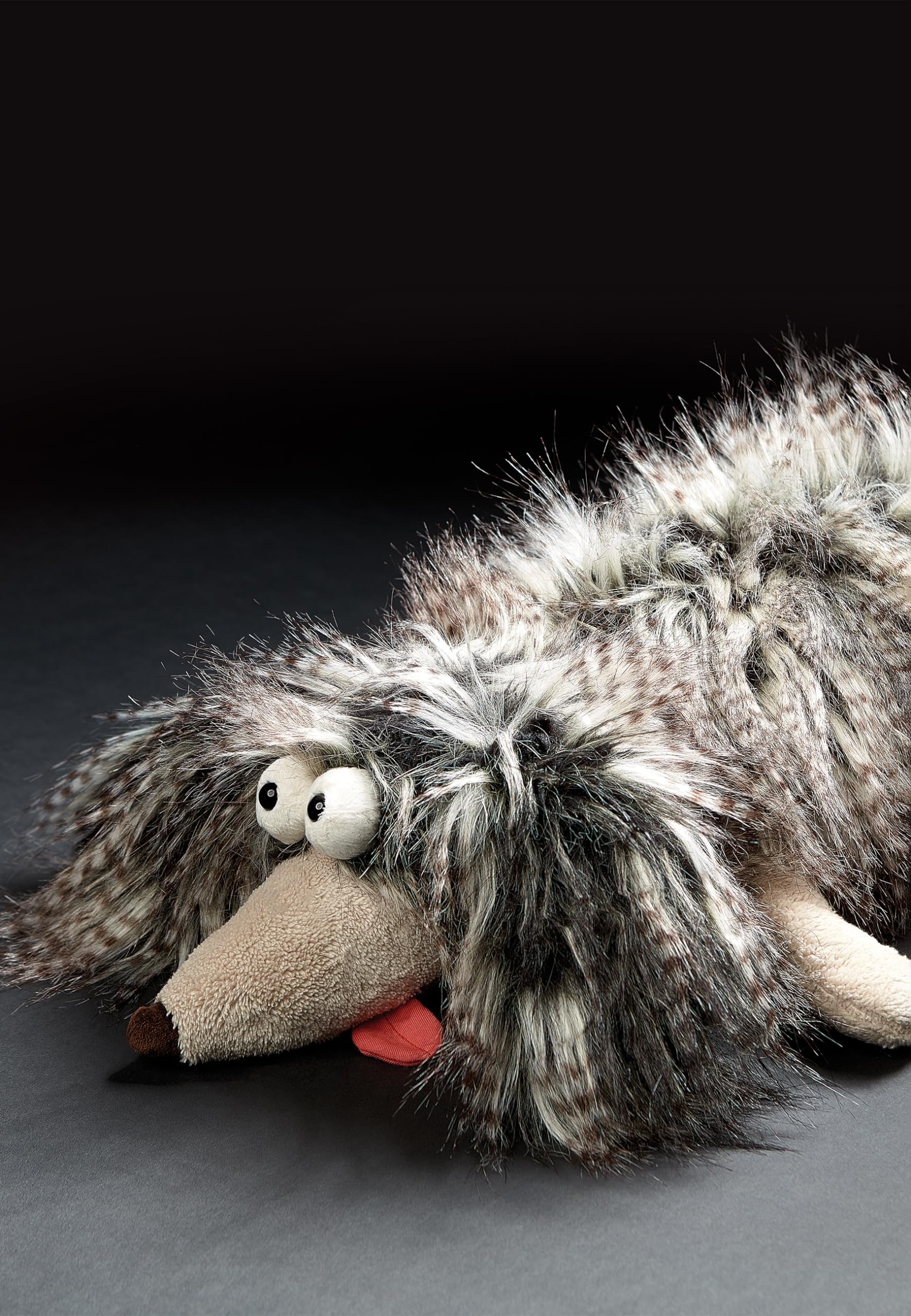 sigikid, 38675, Duchess of Hampershire, 33 cm, grau, Beasts, Plüschhund, 18 x 15 x 53 | außergewöhnlichs Design, detailreich, liebenswert - ein echter Freund fürs Leben