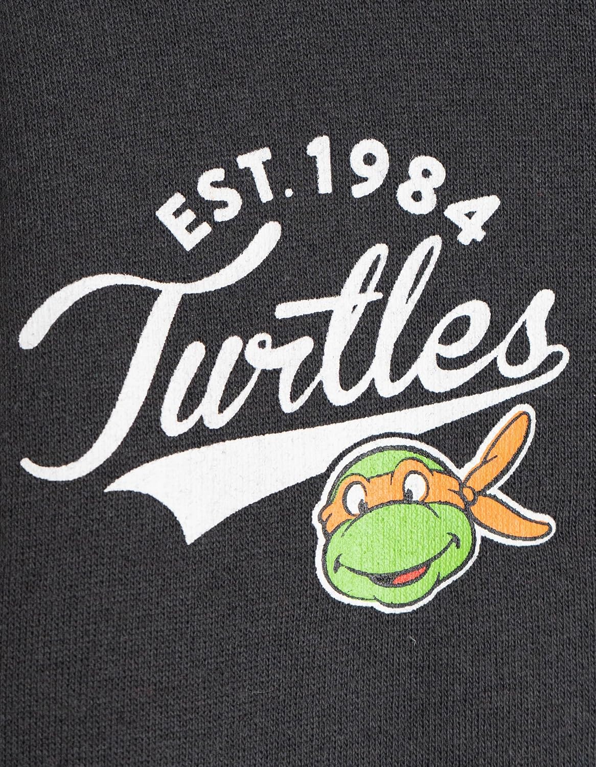 Teenage Mutant Ninja Turtles Fleece Varsity Bomber Jacket and Jogger Pants Outfit Set Toddler to Big Kid Sizes (2T - 14-16) - Image 6