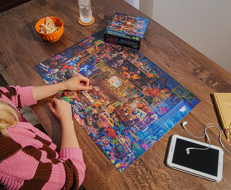 Amazon.com: Millennial Dream Room 1000-Piece Jigsaw Puzzle by