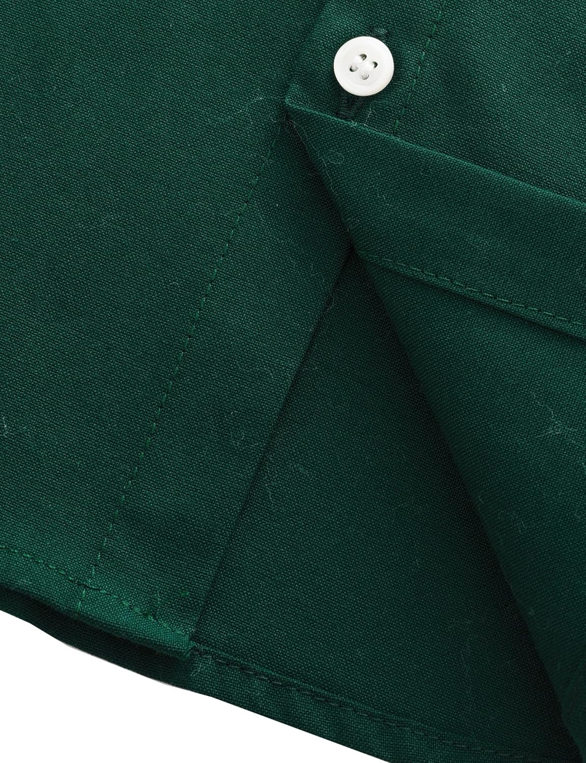 JOGAL Boys Long Sleeve Dress Shirts Oxford Solid Button Down Shirts for 6-14 Years - Image 2