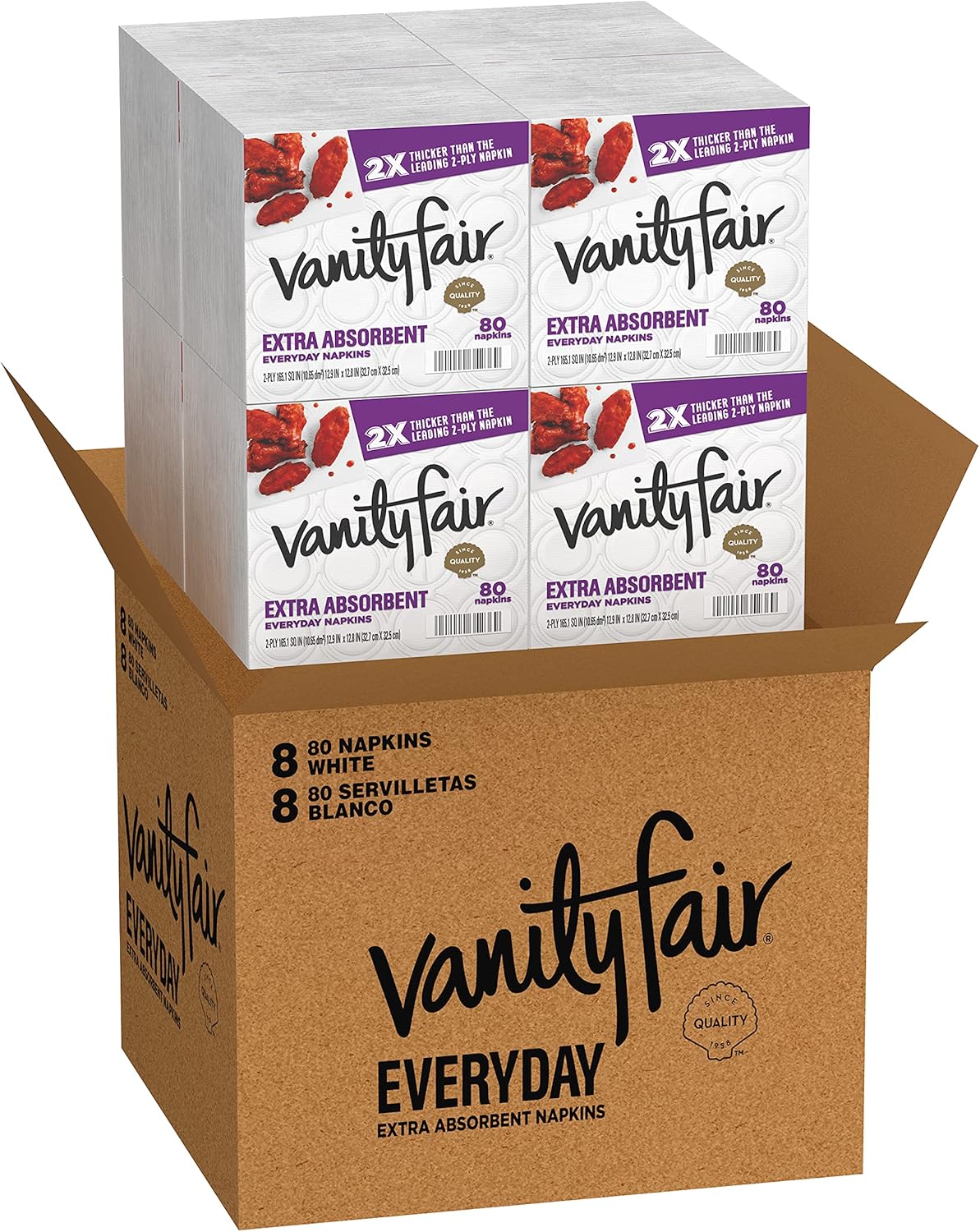 Vanity Fair® Extra Absorbent Premium Paper Napkin, 640