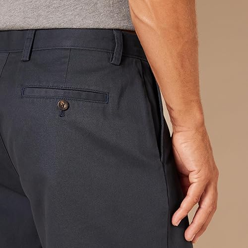 Miniatura 4 de Tienda Essentials - Pantalones cortos chinos de corte clásico 7 pulgadas para hombre