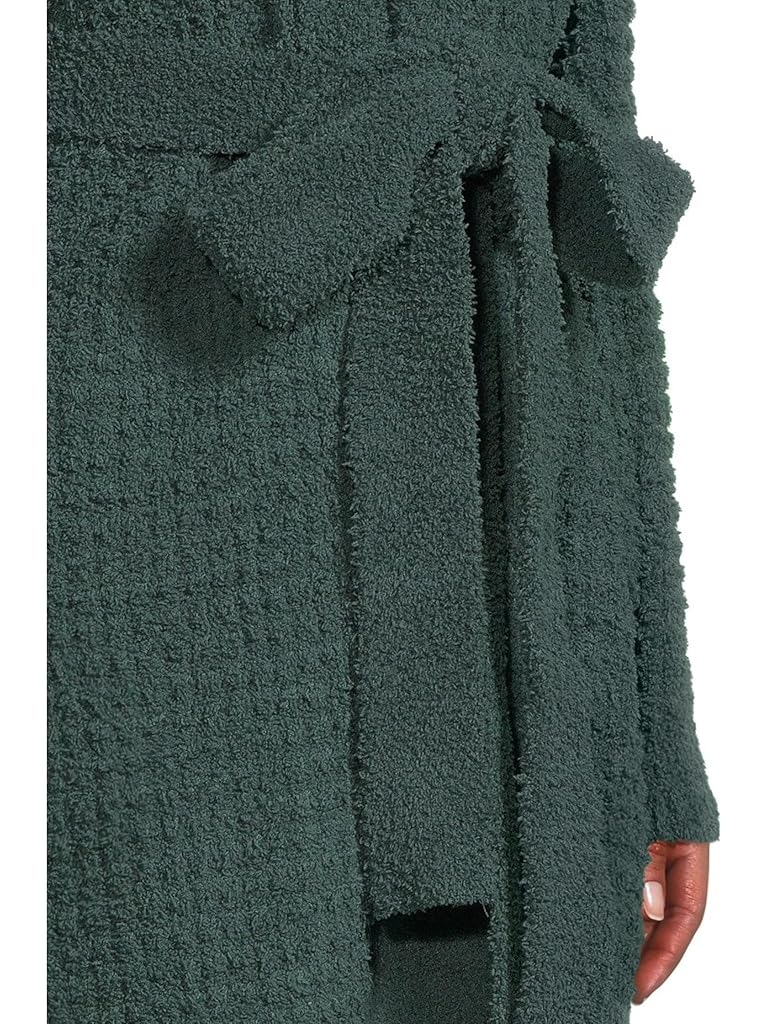 Green Eberjey Recycled Boucle Waffle Robe