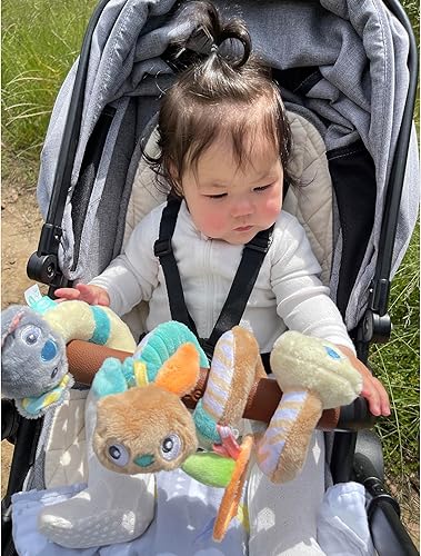 Miniatura 5 de Playgro Fauna Friends Twirly Whirly - Juguete de actividad en espiral interactivo para bebés, con adorables personajes engreídos, koala y canguro,