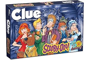 CLUE: Scooby-Doo! Board Game: Get Clues and Solve The Mystery with Scooby-Doo Characters!
