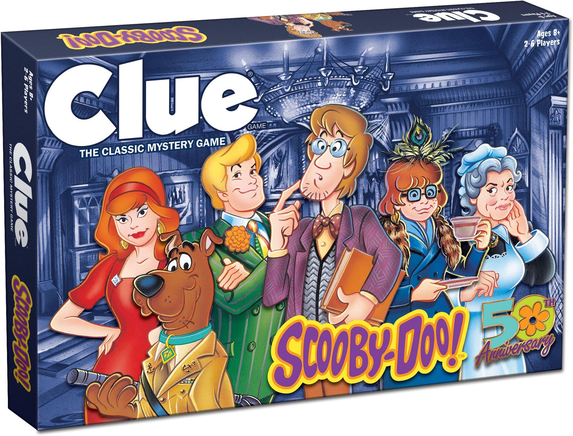 CLUE: Scooby-Doo Board Game | Official Merchandise Based on the Popular Cartoon | Gather the Gang and Solve the Mystery!