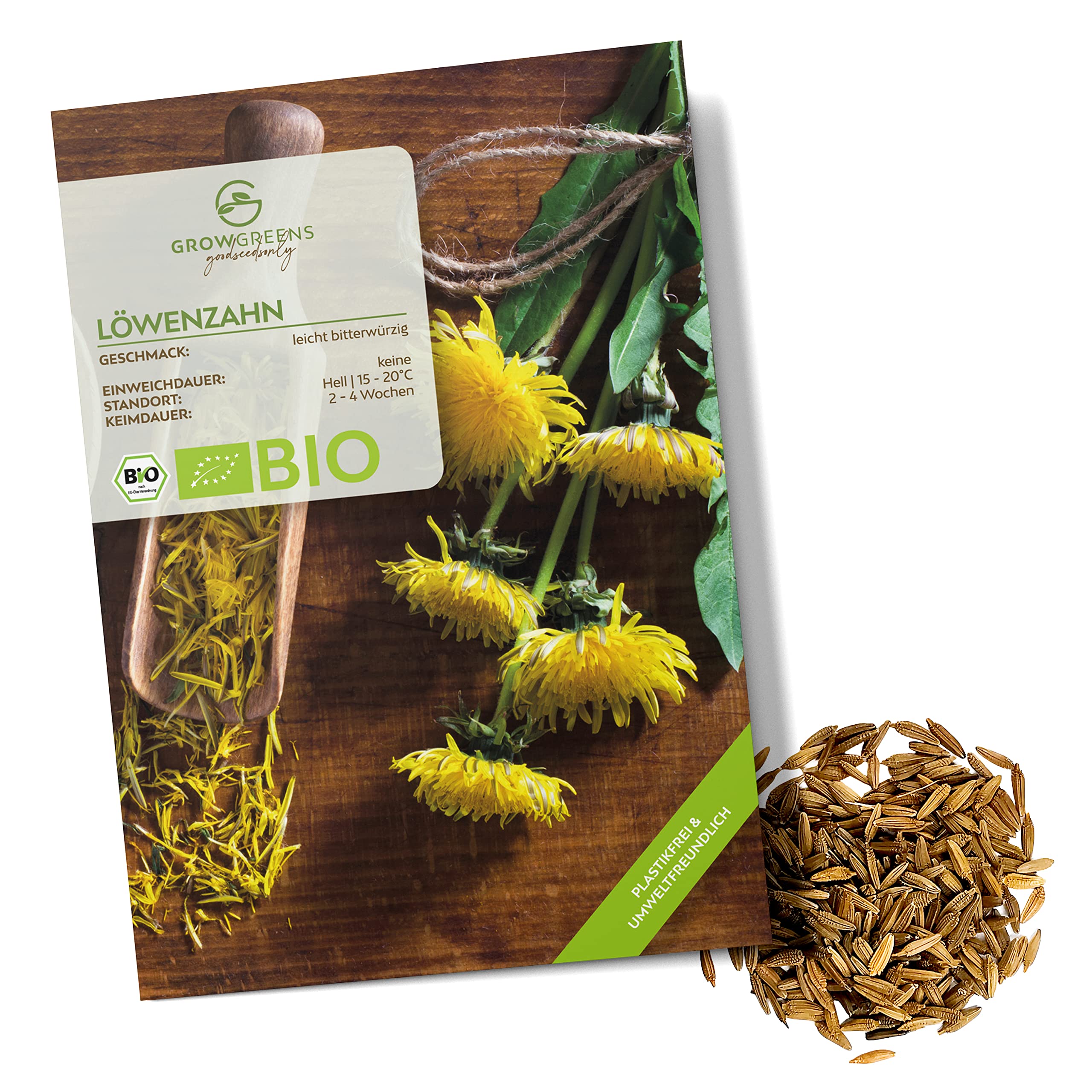 Semi Di Tarassaco (Dente Di Leone) - Pianta Officinale, Per Orto O Giardino, Bustina