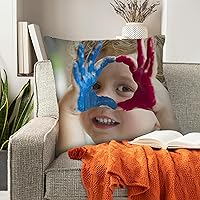 Vista 6 de Generic Amor personalizado, almohada de fotos para parejas, almohada personalizada con imagen, 16 x 16 pulgadas, con inserto de almohada/funda