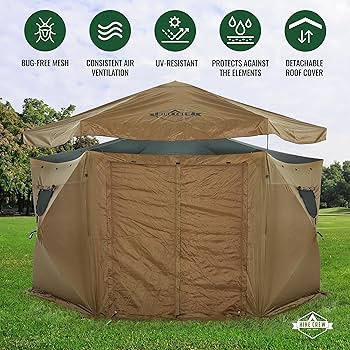 Amazon.com: Hike Crew 13' x 13' Enclosed Waterproof Pop-Up