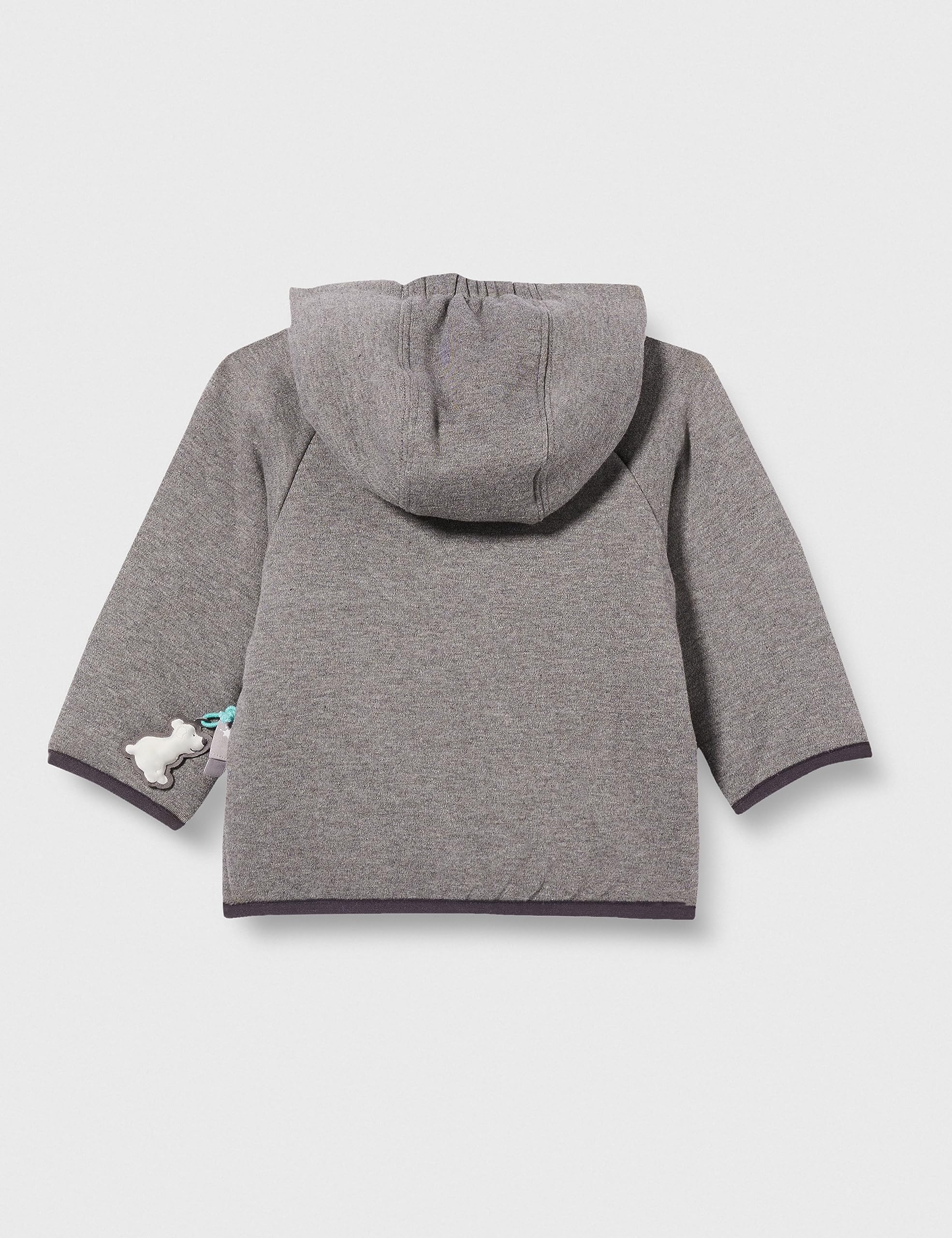 Sigikid Baby Jungen Wendejacke Wattiert Polar Expedition Giacca Reversibile, Grigio, 62 Bimbo