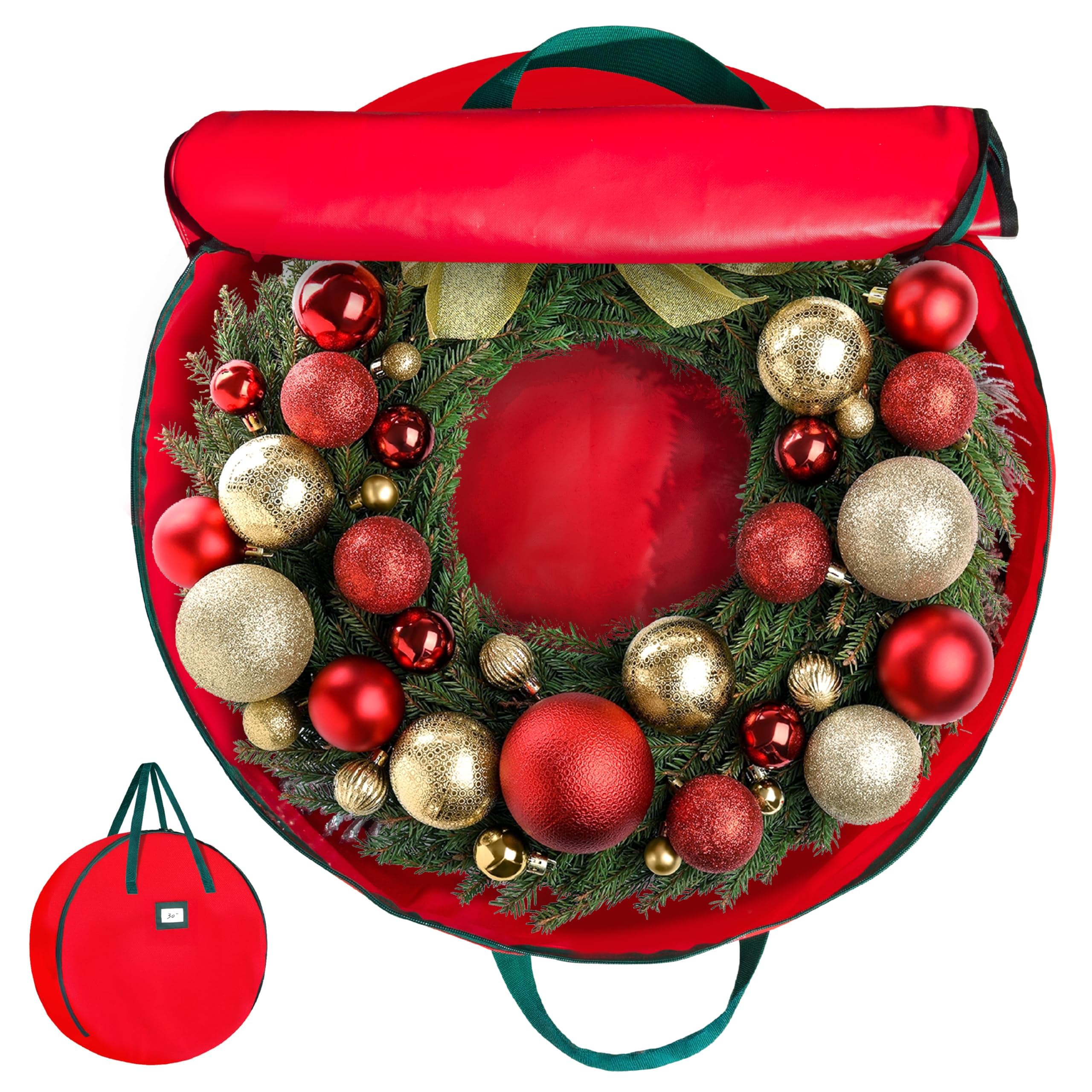 Wreath Storage Bag 48" - Red