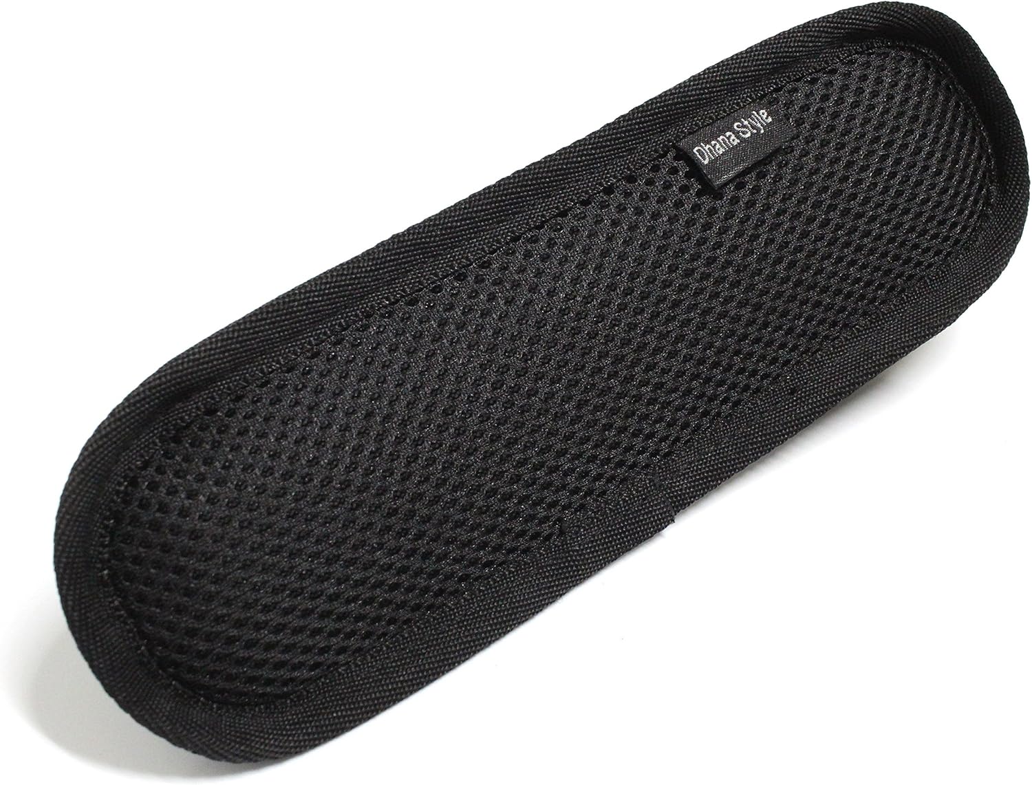 クッション パット 単品 ベルクロ 簡単装着 ショルダーベルト 肩パッド ストラップ 肩掛け スリング ひも 肩あて Shoulder Pad スペア 交換用 (BLACK)