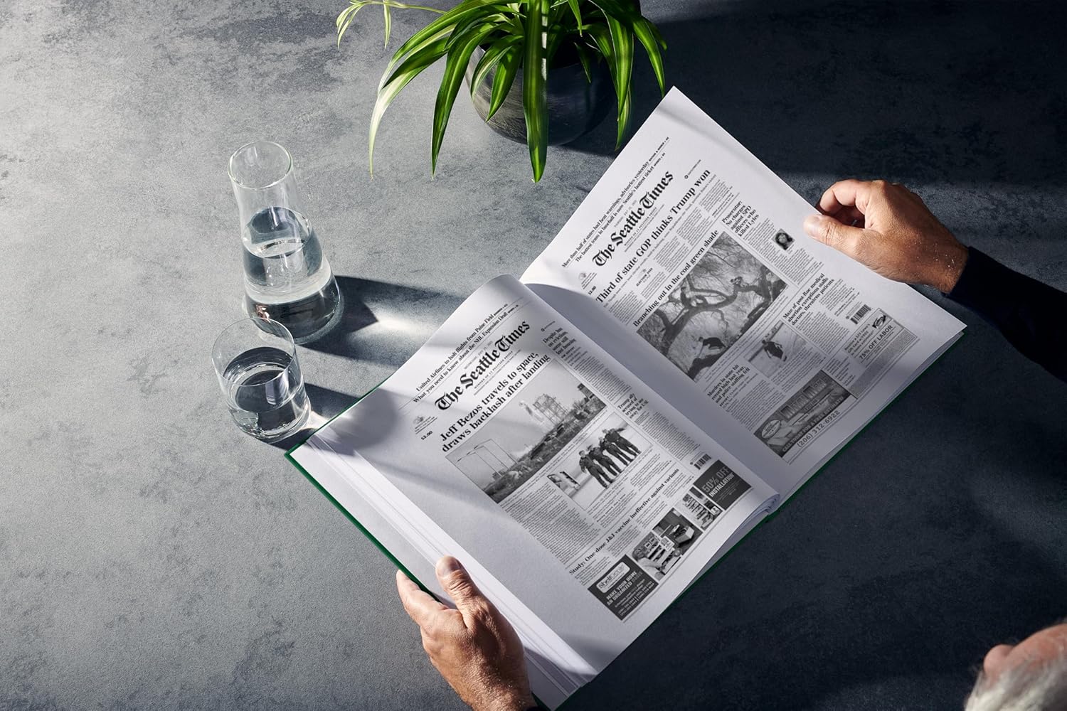 - Birthday Gift - USA Tabloid Custom Newspaper Book WP/NYDN/ST/LAT - Memory Book Gift for Year Old - USA or UK Content for Every Year Since Birth!