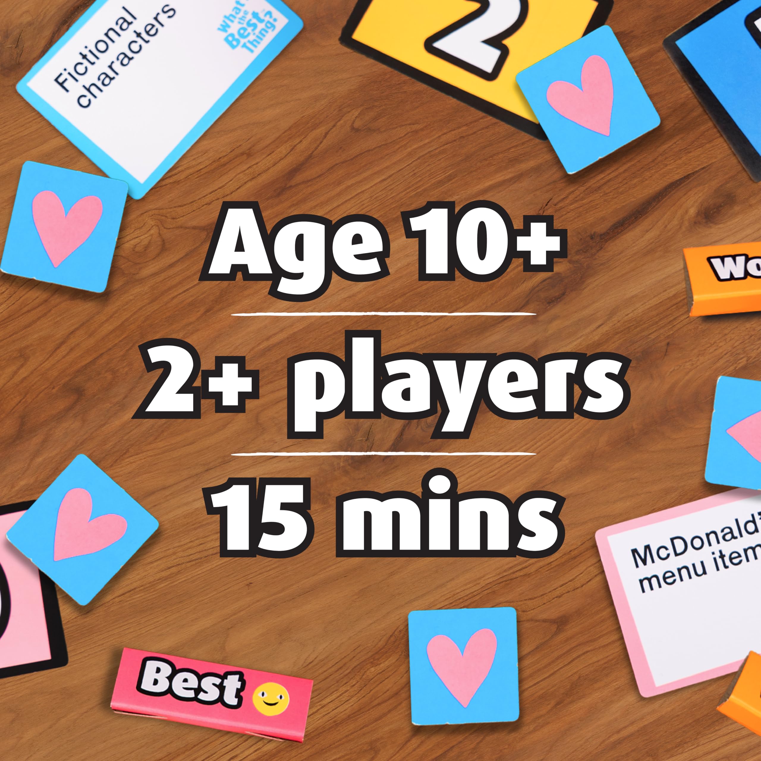 What's the Best Thing? - Hilarious Party Game for Teens & Adults, 4.7 x 6.3 x 0.04 inches - Image 2