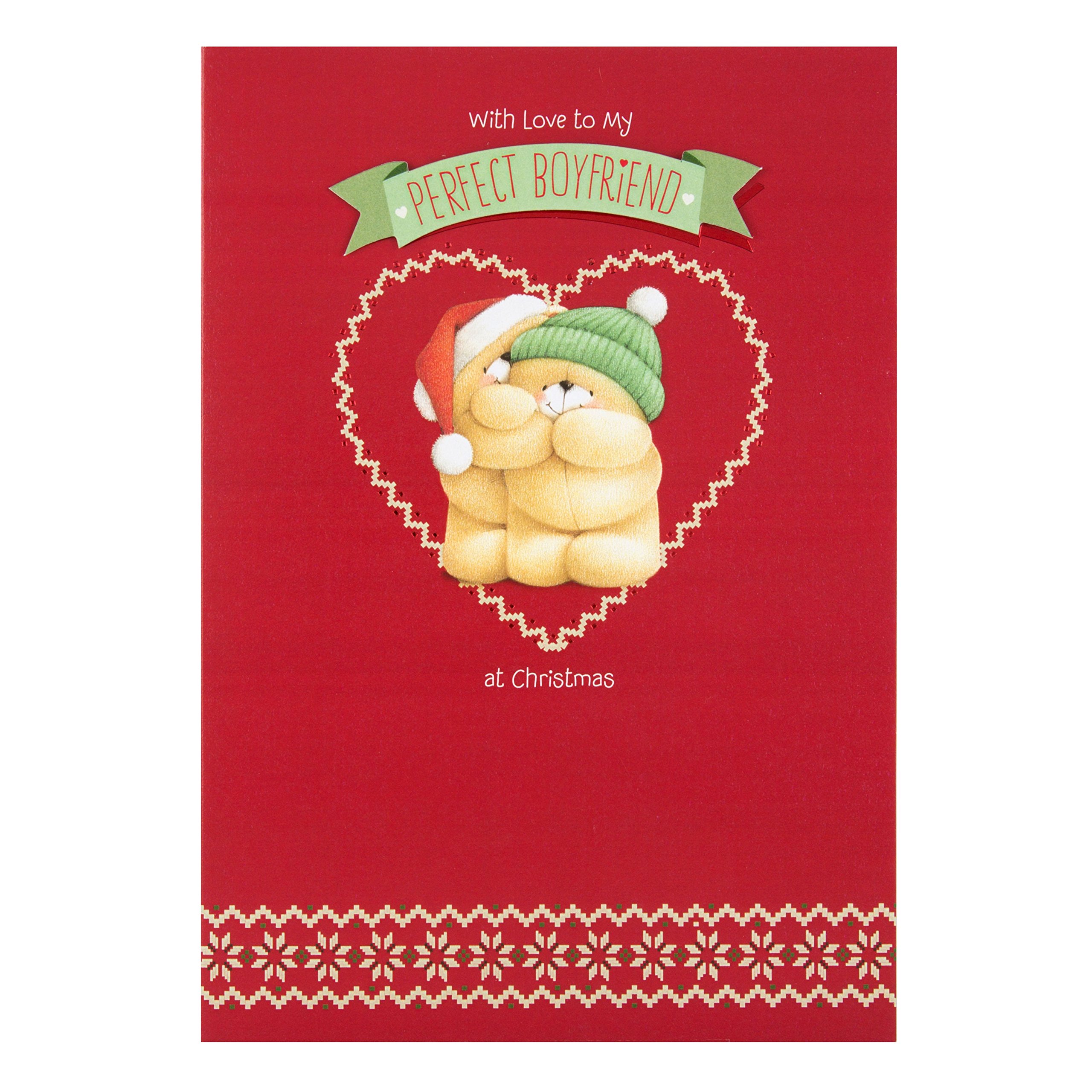 Hallmark Weihnachtskarte „Forever Friends“ – Mittelgroß, Bronze