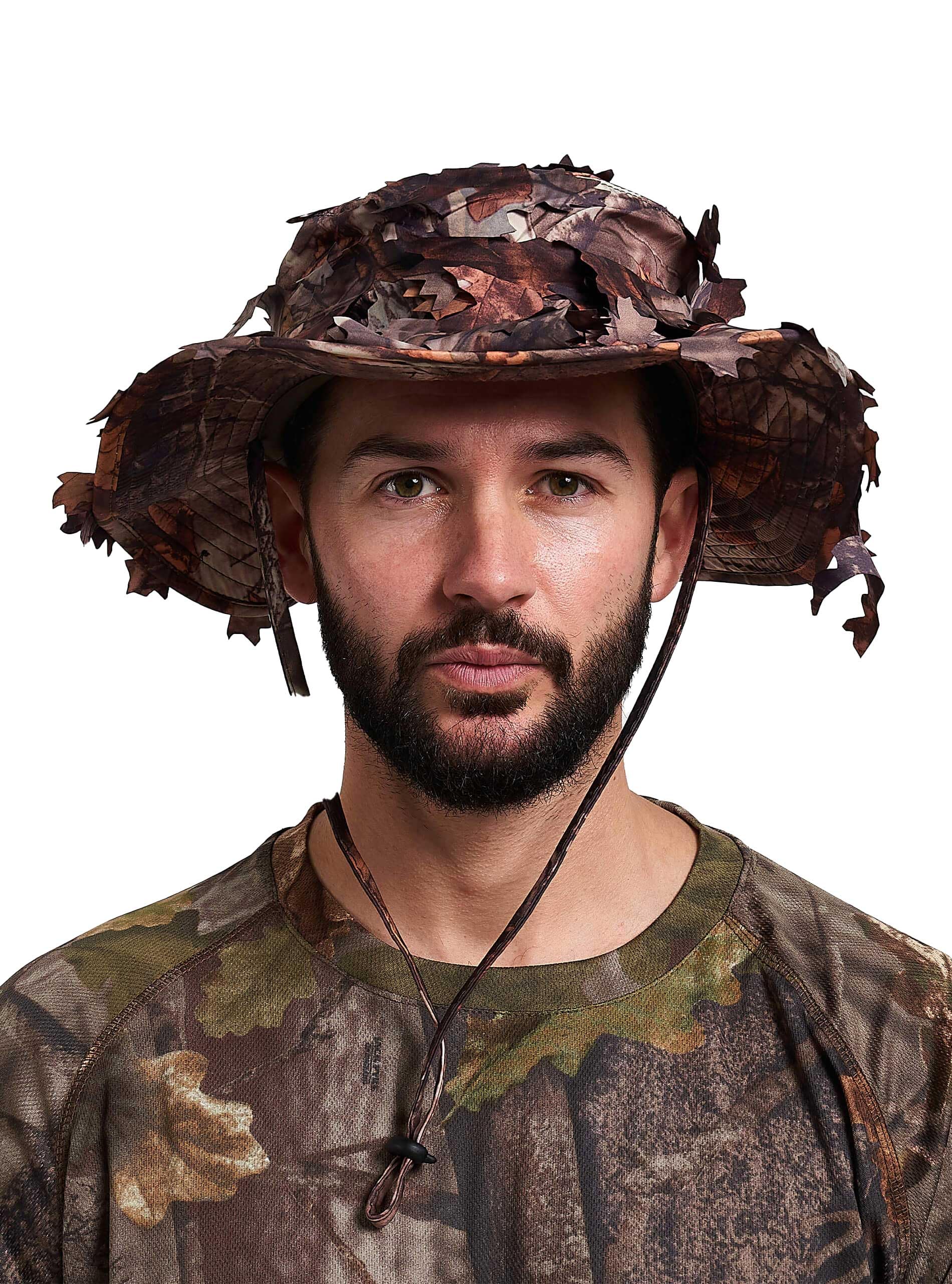 3D Leafy Bush Hat