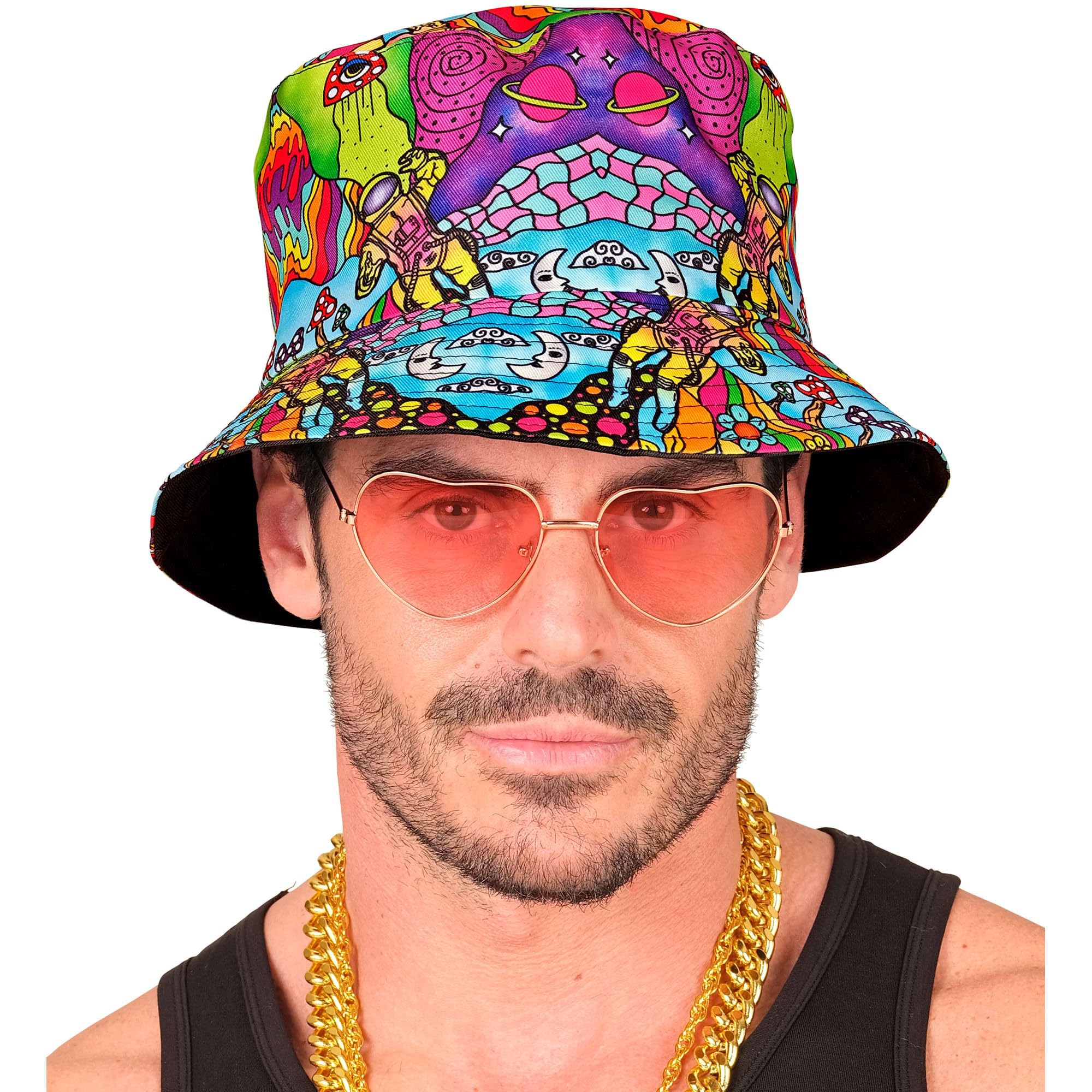 W WIDMANN MILANO Party Fashion - Fishing Hat for Men and Women Fishing Hat, Accessory for Festivals Carnival, Theme Parties - Image 4