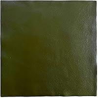 Vista 23 de Cuero de vaca de grano natural: piezas de cuero precortadas de 12'' x 12'' (negro, 1 pieza)