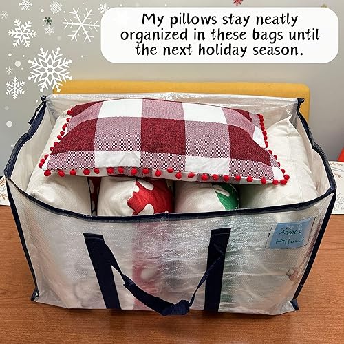 Miniatura 2 de VENO - Paquete de mudanzas, cajas de almacenamiento para embalaje universitario con tapas alternativas, para dormitorio, extragrande, asas