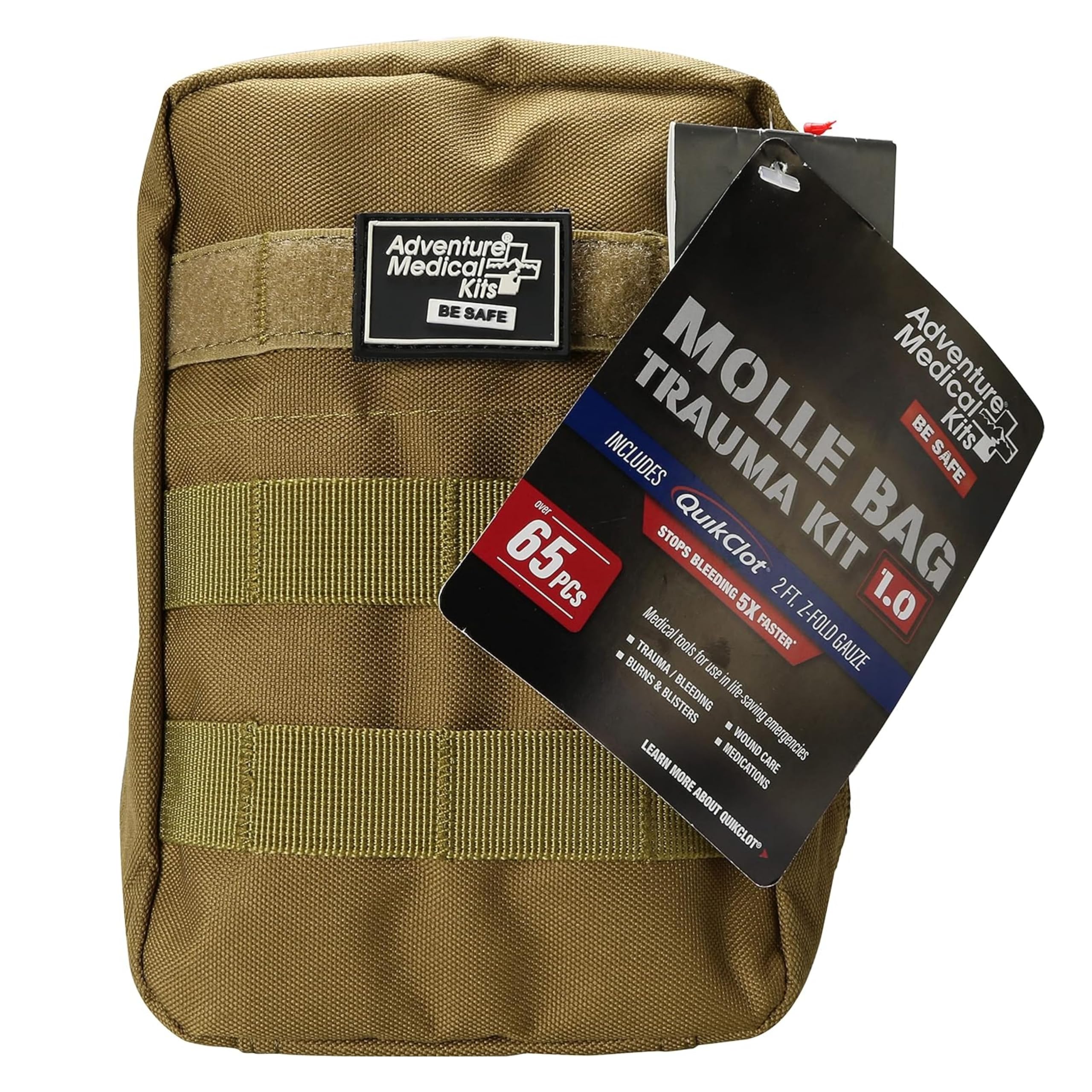 Adventure Medical Molle Bag Trauma Kit 1.0 (Khaki Bag)