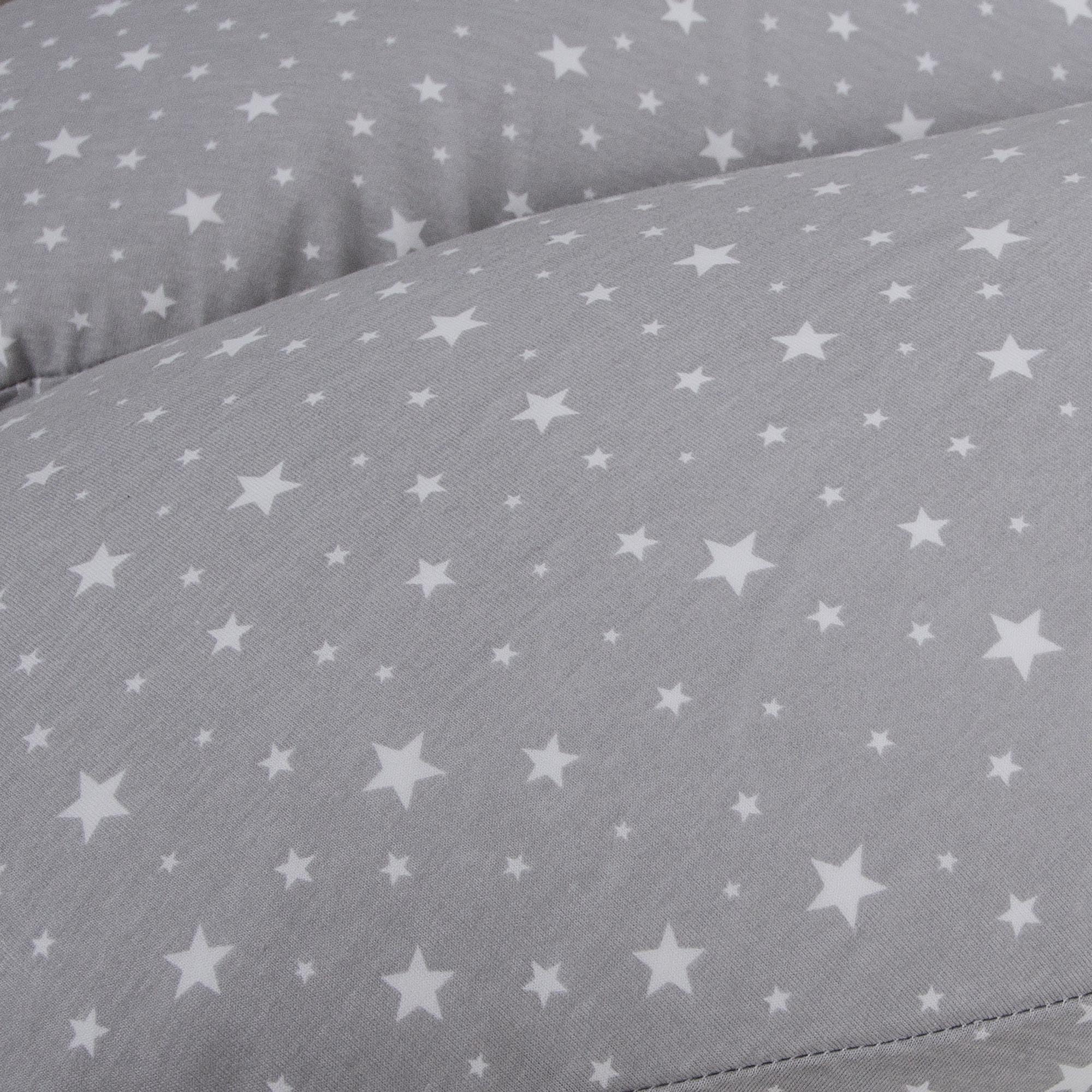 Ceba Baby® Cojín de lactancia – Cojín de maternidad – 100% algodón – Cojín de apoyo para bebés – nido de bebé – Ardilla ergonómica de lactancia – Cojín cervical – 150 cm – Öko-Tex Standard 100 –