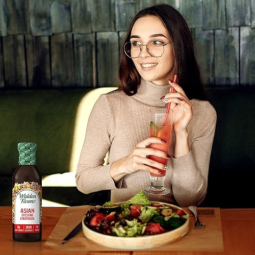 Vista 116 de Walden Farms Buffalo Ranch - Aderezo y salsa – Sin calorías, sin gluten, bajo en carbohidratos, apto para dieta cetogénica, sin azúcar, sin grasa