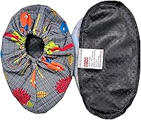 Vista 6 de Cubiertas de zapatos para niños reutilizables, antideslizantes, lavables, a prueba de polvo, duraderas, impermeables, para interiores, pisos, jardín