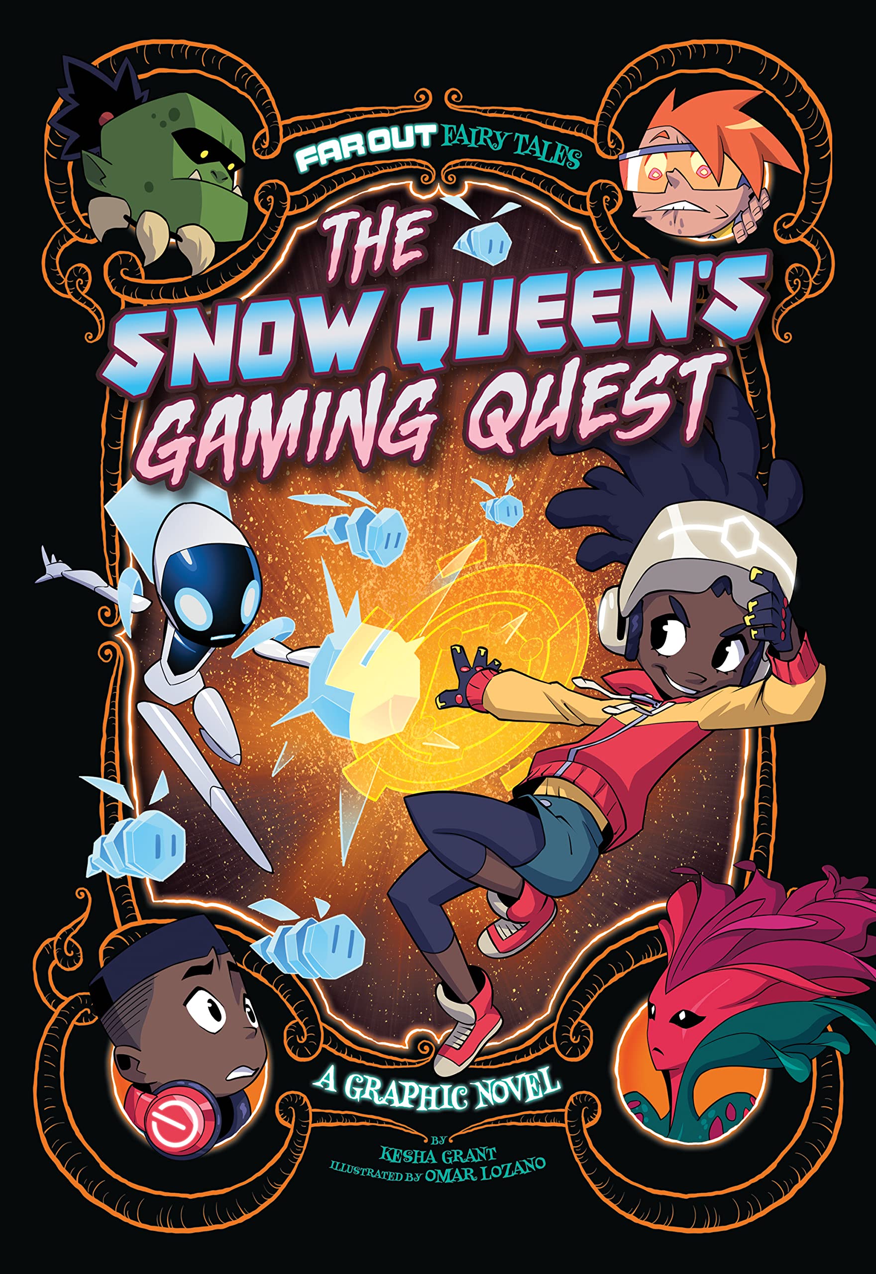 The Snow Queen’s Gaming Quest: A Graphic Novel (Far Out Fairy Tales)