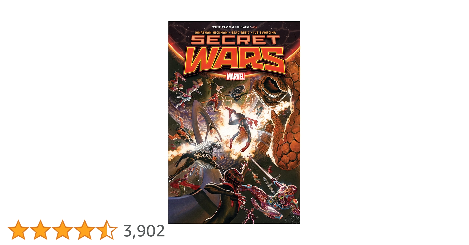 Amazon | Secret Wars | Hickman, Jonathan, Ribic, Esad | Fantasy Amazon | Secret Wars | Hickman, Jonathan, Ribic, Esad | Fantasy