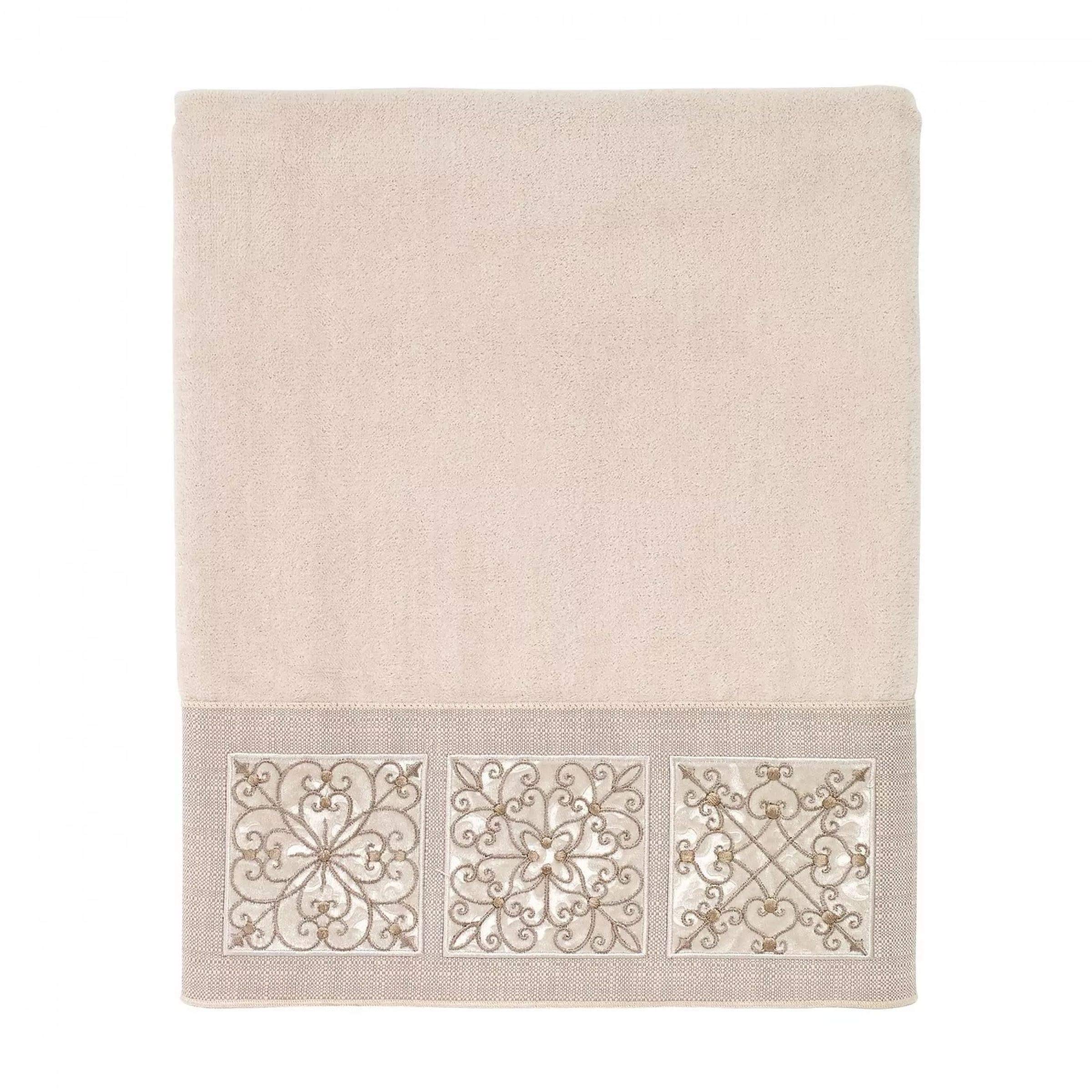 Avanti Linens Ironwork Bath Towel - Beige