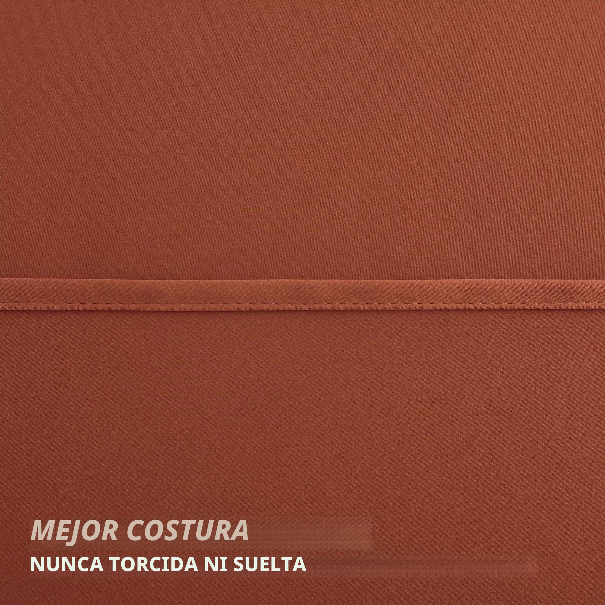 KOUFALL Cortinas naranjas de 84 pulgadas de largo para dormitorio, juego de 2 paneles con ojales para oscurecer la habitación, cortinas opacas para sala de estar, hogar, oficina, decoración de 42 x 84