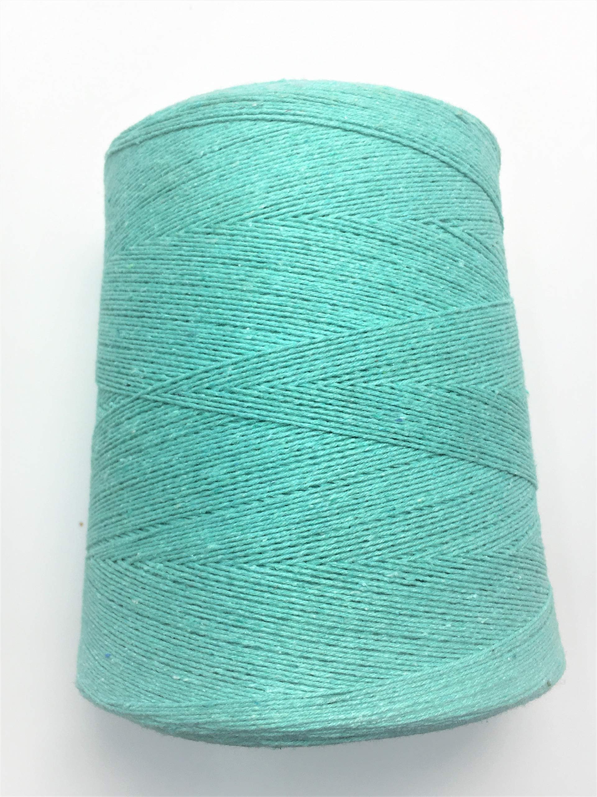 Great White Teal Bakery Twine, Butchers, Green, 4-PLY, Tying Cake & Pastry Boxes, Baking, Decoration, DIY, Arts and Crafts, Baker, Baking String, Garden, 2lb. Cone, 7,800ft., Food Grade