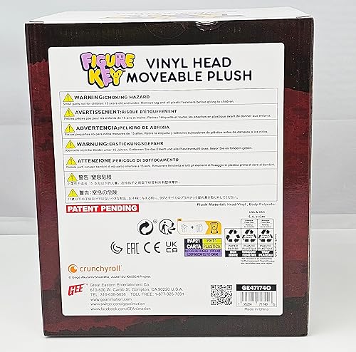 Miniatura 2 de Great Eastern Entertainment Jujutsu Kaisen FigureKey Nobara Kugisaki Cabeza de plástico movible Ver Plush 8"