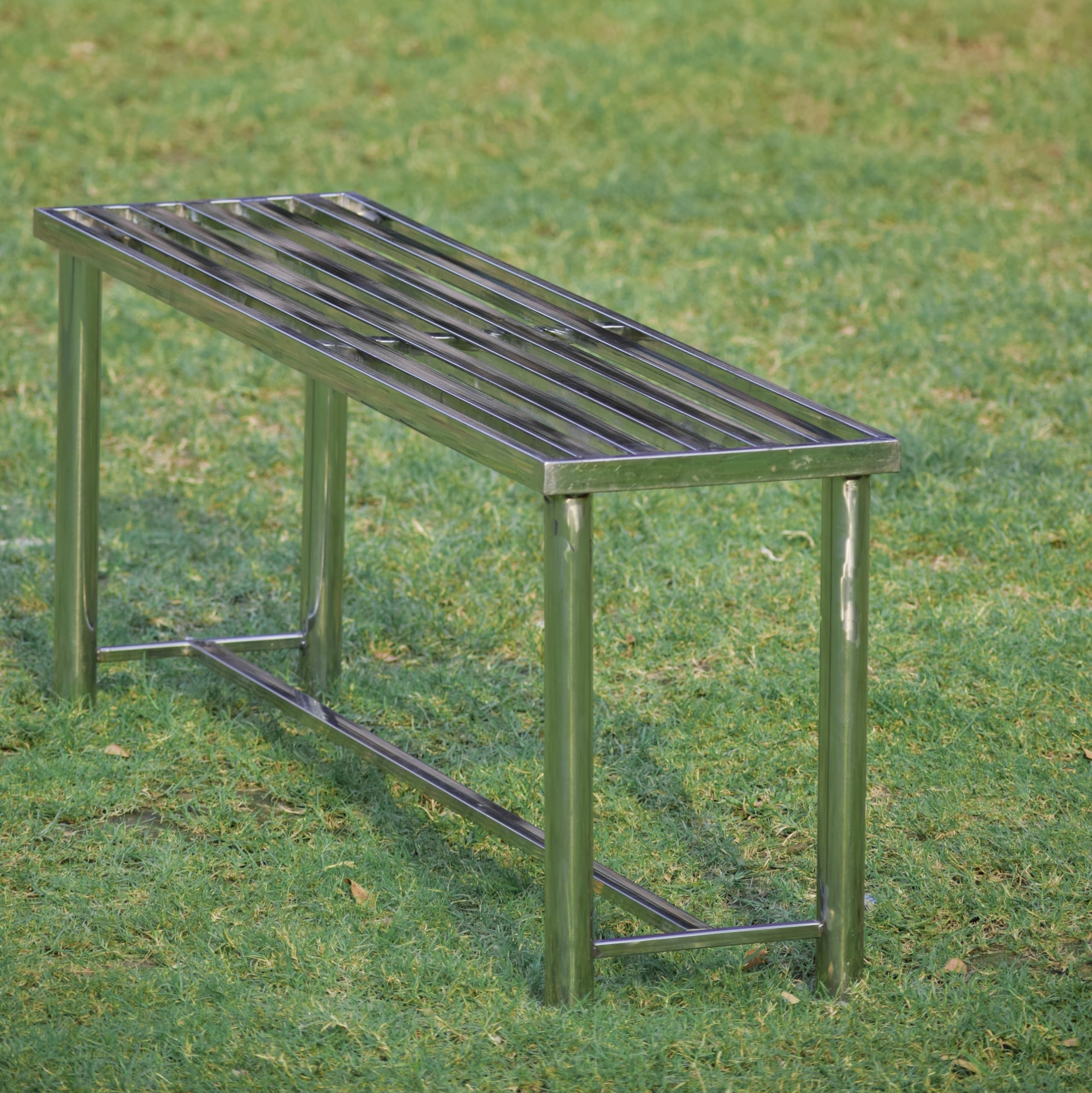 Stainless Steel Bench for Indoor & Outdoor Garden/Patio/Living Room/Balcony/Lounge Style 2 3