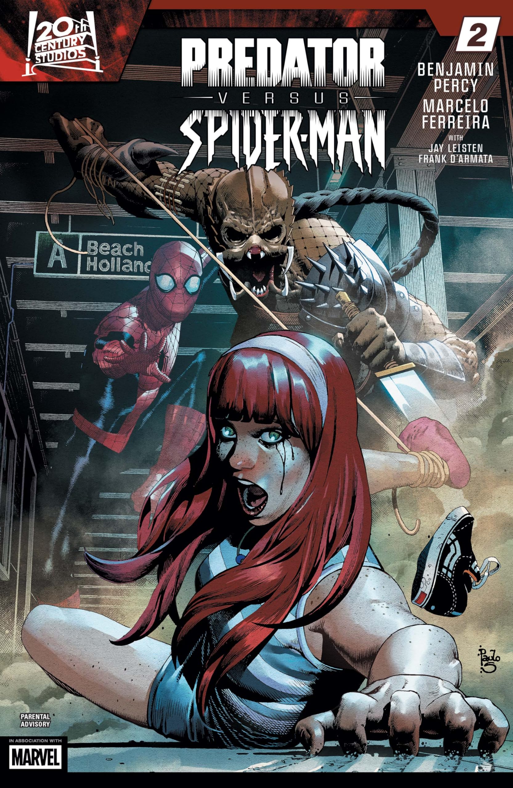 Predator Vs. Spider-Man (2025) #2 (of 4)