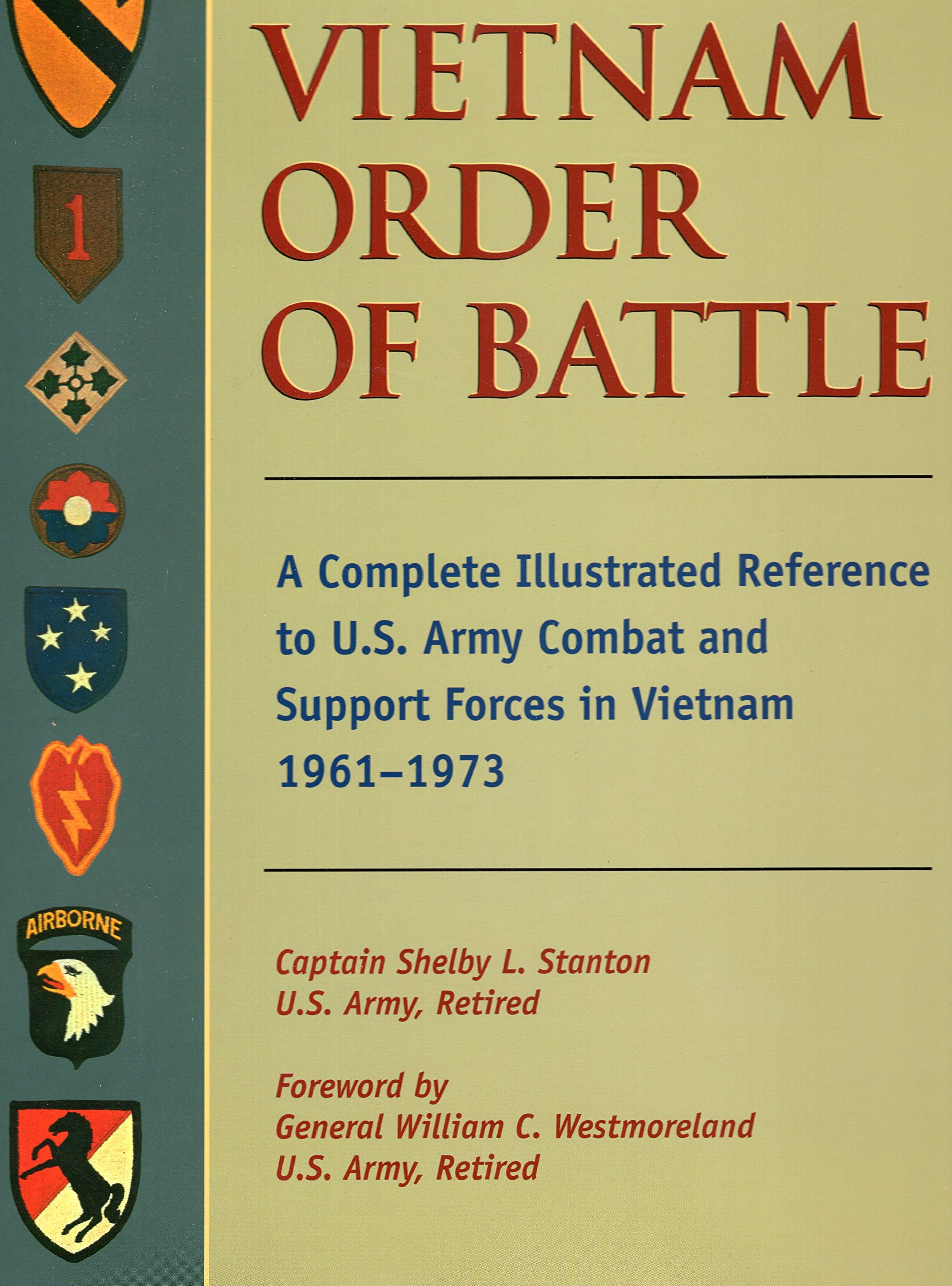 Vietnam Order of Battle: A Complete Illustrated Reference to U.S. Army Combat and Support Forces in Vietnam 1961-1973 (Stackpole Military Classics)