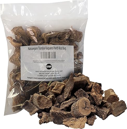 Naturejam Tumba Vaquero Herb - Bolsa de 8 onzas, 100% natural, sin procesamiento