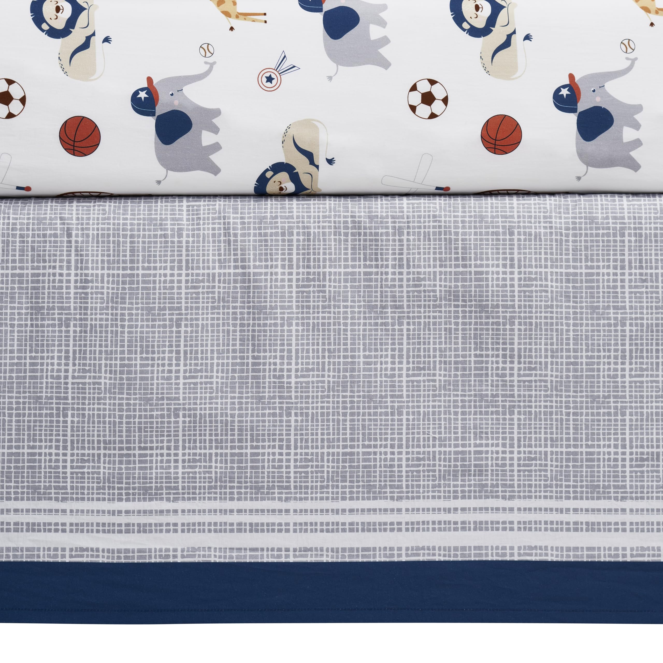 Oxford Baby Zoo Sports - Ropa de Cama para guardería (3 Piezas)