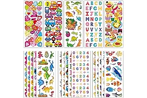 Stocking Stuffers for Kids - Puffy & 3D Stickers
