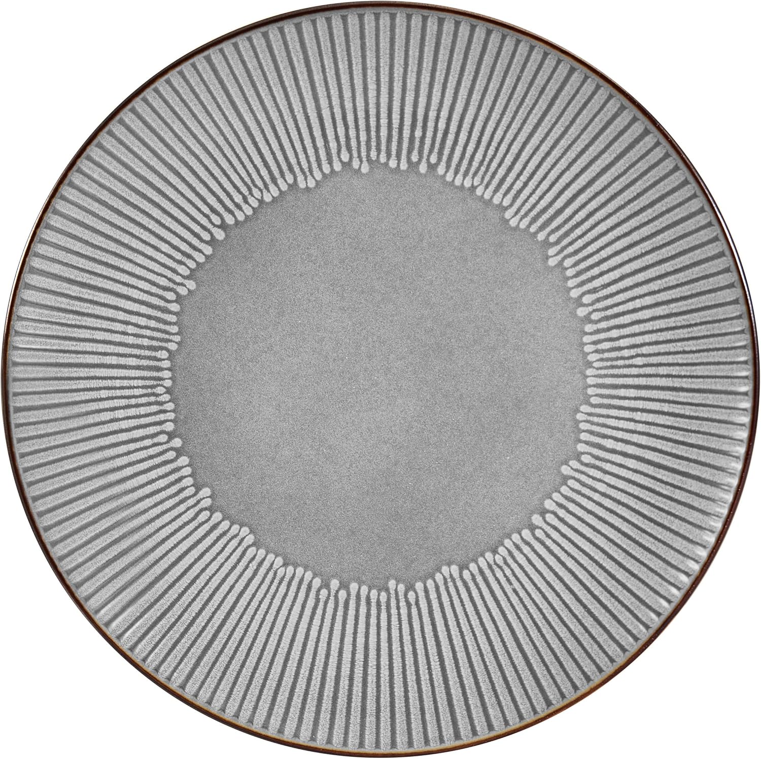 Pfaltzgraff Arlie Gray 12 Piece Dinnerware Set, Service for 4, Gray