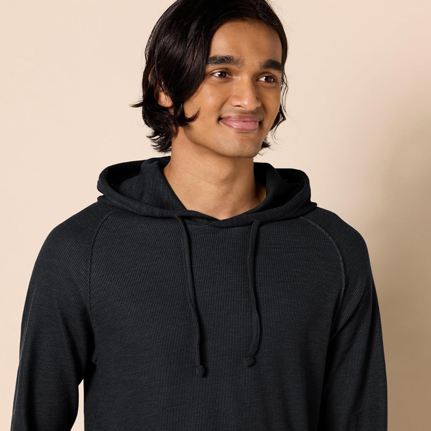 Amazon Essentials Men's Pullover Hoodie, Long-Sleeve Slub Thermal (Previously GoodThreads) - Image 4