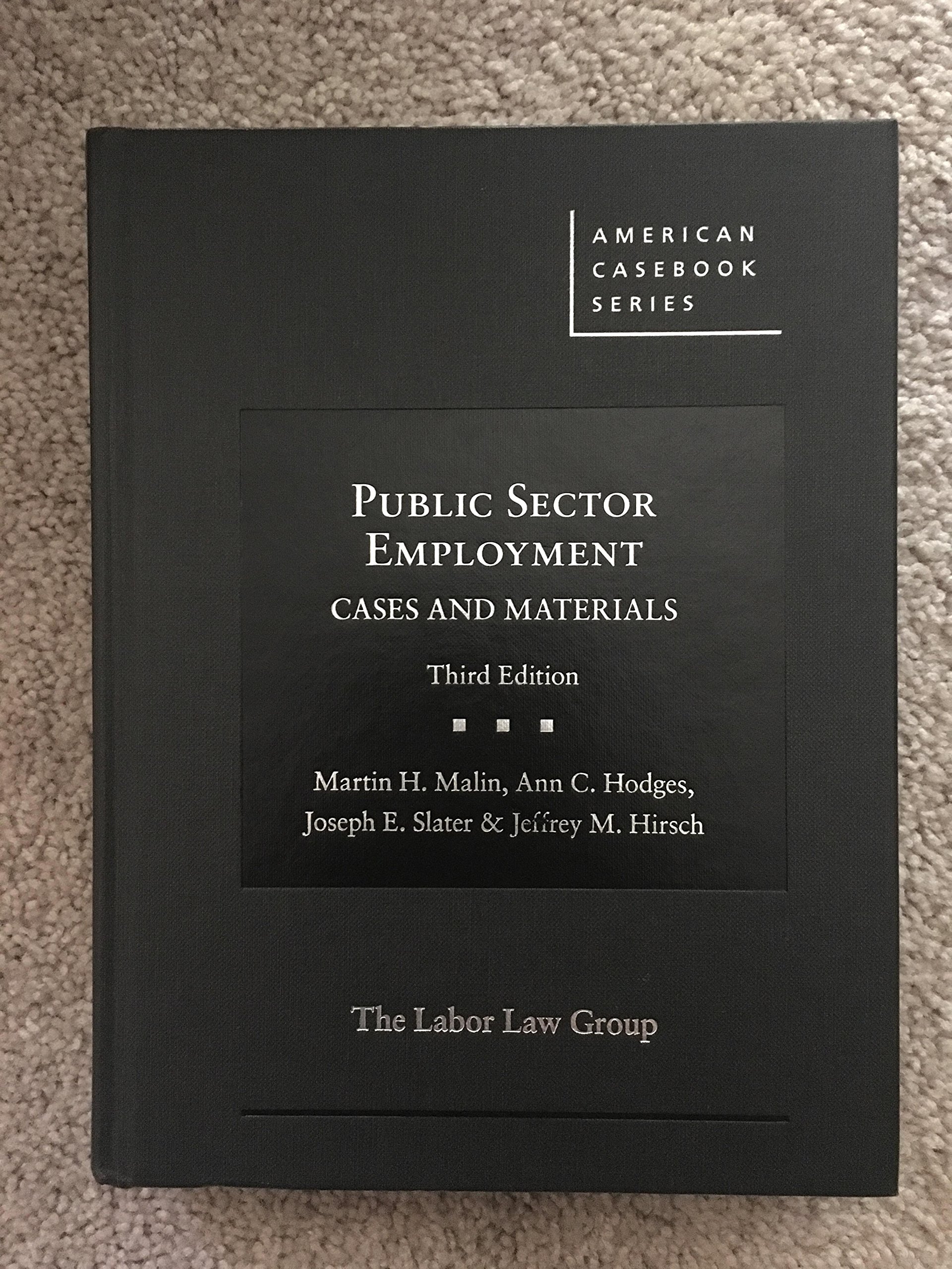 Buy Public Sector Employment: Cases and Materials (American Casebook Series) — BookShops.in