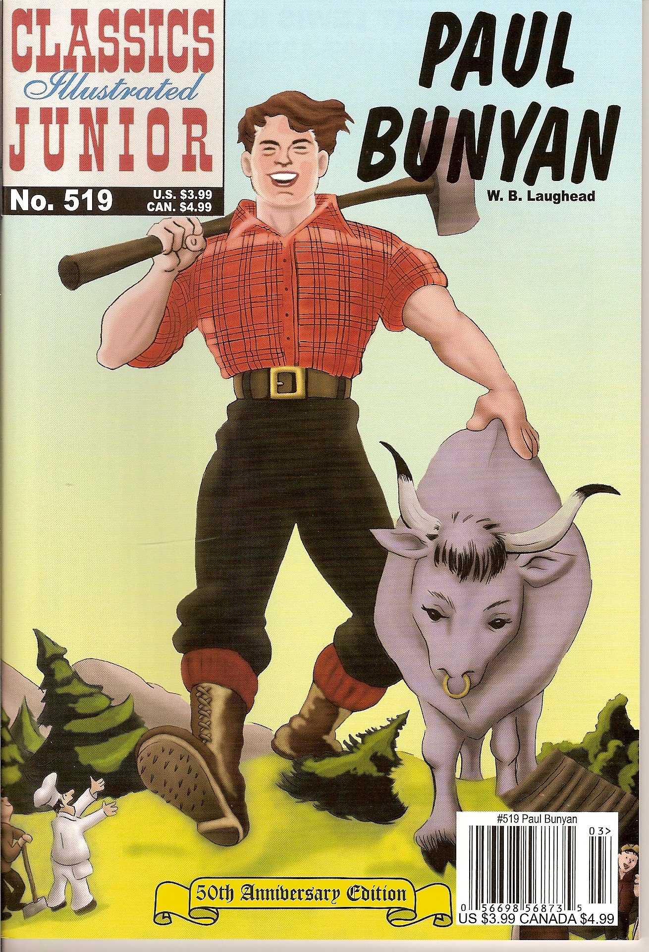Paul Bunyan (Classic Illustrated Junior No. 519)