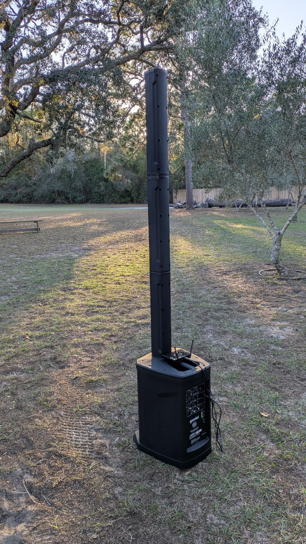 Gemini Sound WPX-2000TOGO battery-powered line array PA — 320W peak