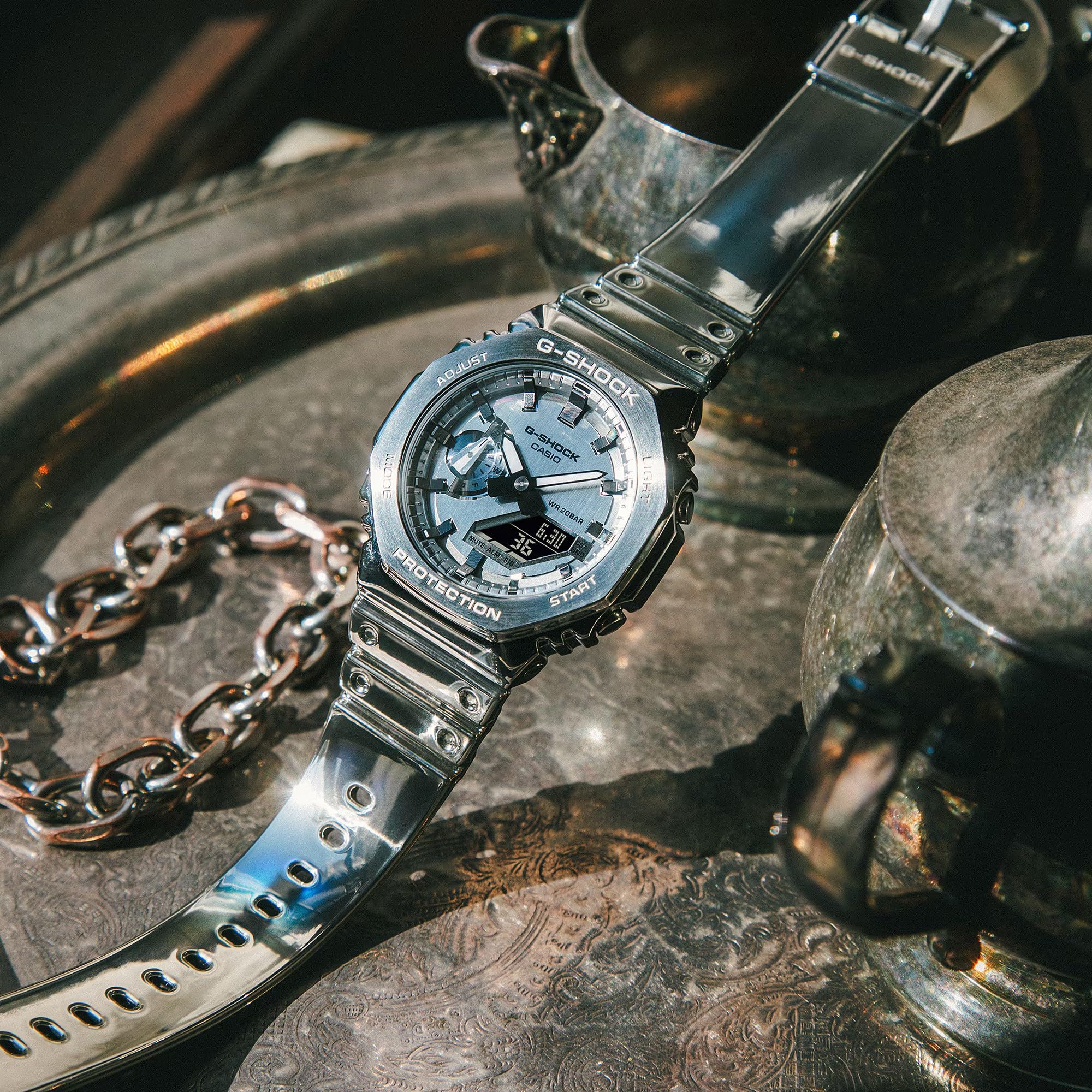 G-Shock Reloj Casio GM-2100YM-8AER G-Steel Hombre