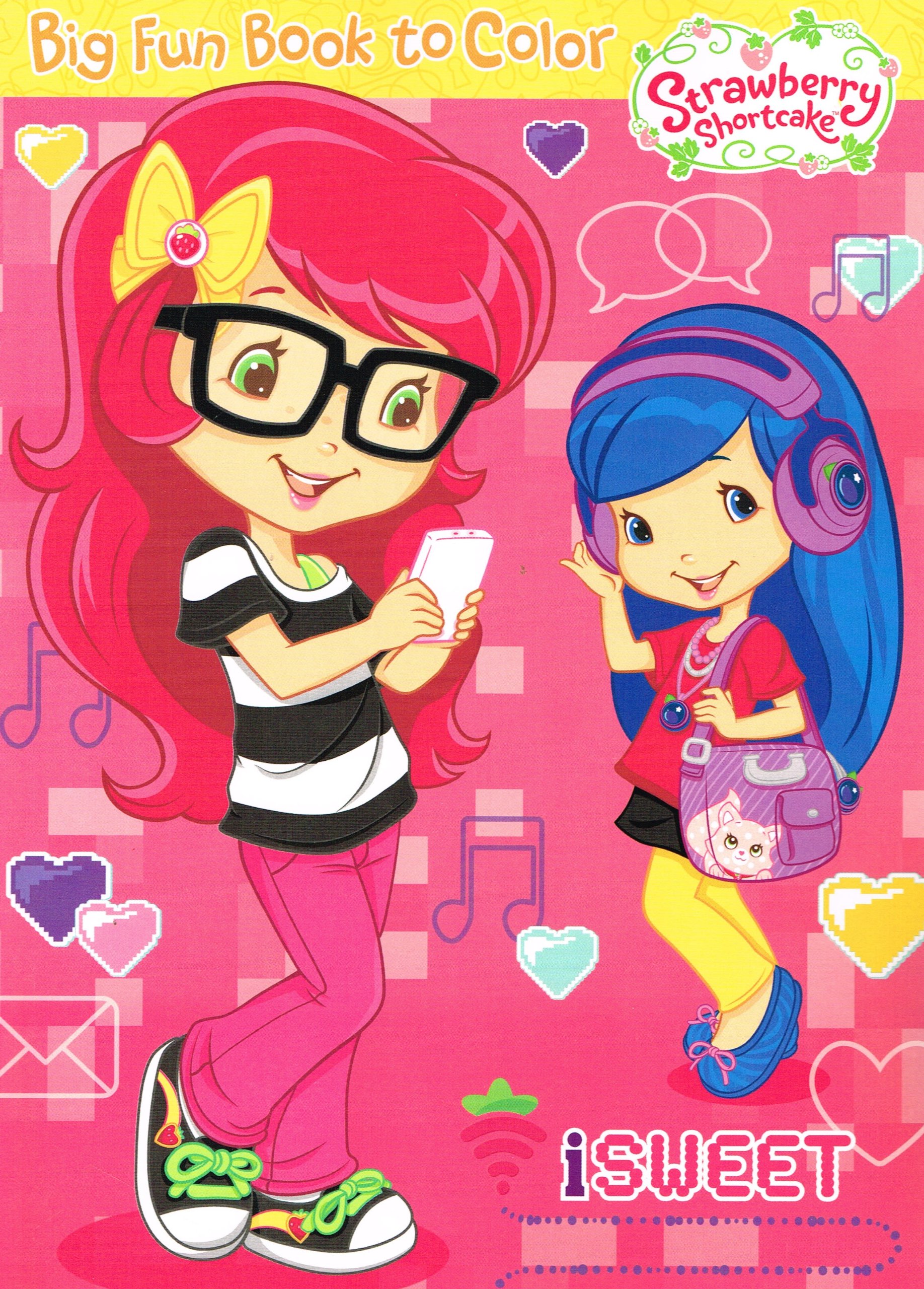 Amazon.co.jp: Strawberry Shortcake Coloring Book ~ 96 Pages by