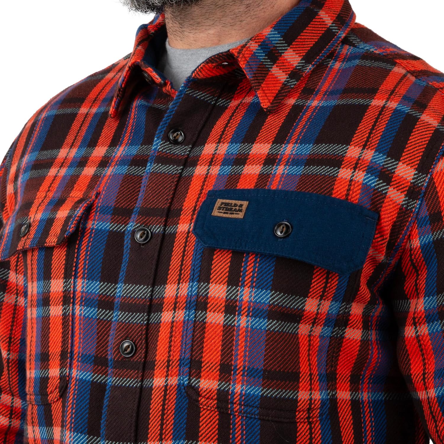 Field & Stream Mens Hardwood Heavyweight Flannel - Image 5