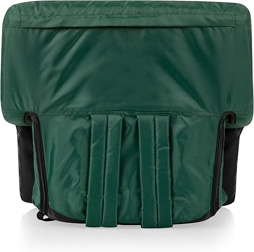 Miniatura 11 de PICNIC TIME Ventura Asiento portátil reclinable de estadio con soporte de respaldo, sillas plegables de grada con respaldo y cojín, asiento de
